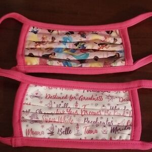 👩 2 pack youth Disney mask
